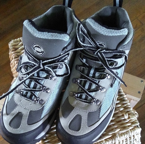 Skechers Shoes - Skechers Work Ankle Boots Blue & Gray